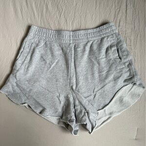 Aerie Light Gray Athletic Shorts